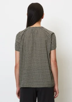 Marc O'Polo Patterned Blouse Top Made Of Lightweight Cotton Voile 11 Marc O'Polo Patterned Blouse Top Made Of Lightweight Cotton Voile -Schlichte Eleganz 98c66686bd1af99ce5d084a83f33ce15 scaled