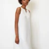 Marc O'Polo Light And Breezy Linen Dress In A Loose-fitting A-line Design
