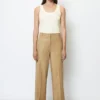 Marc O'Polo Trousers With A Straight Leg Made Of Soft Stretch Cotton And Viscose