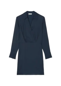 Marc O'Polo Short Dress In Wrap Look With Elastic Skirt Seam -Schlichte Eleganz 9aaf1f21fd5d86760da499917d5f0b6b scaled