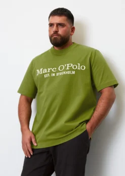 Marc O'Polo Logo T-shirt In A Regular Fit Made From Heavy Weight Jersey