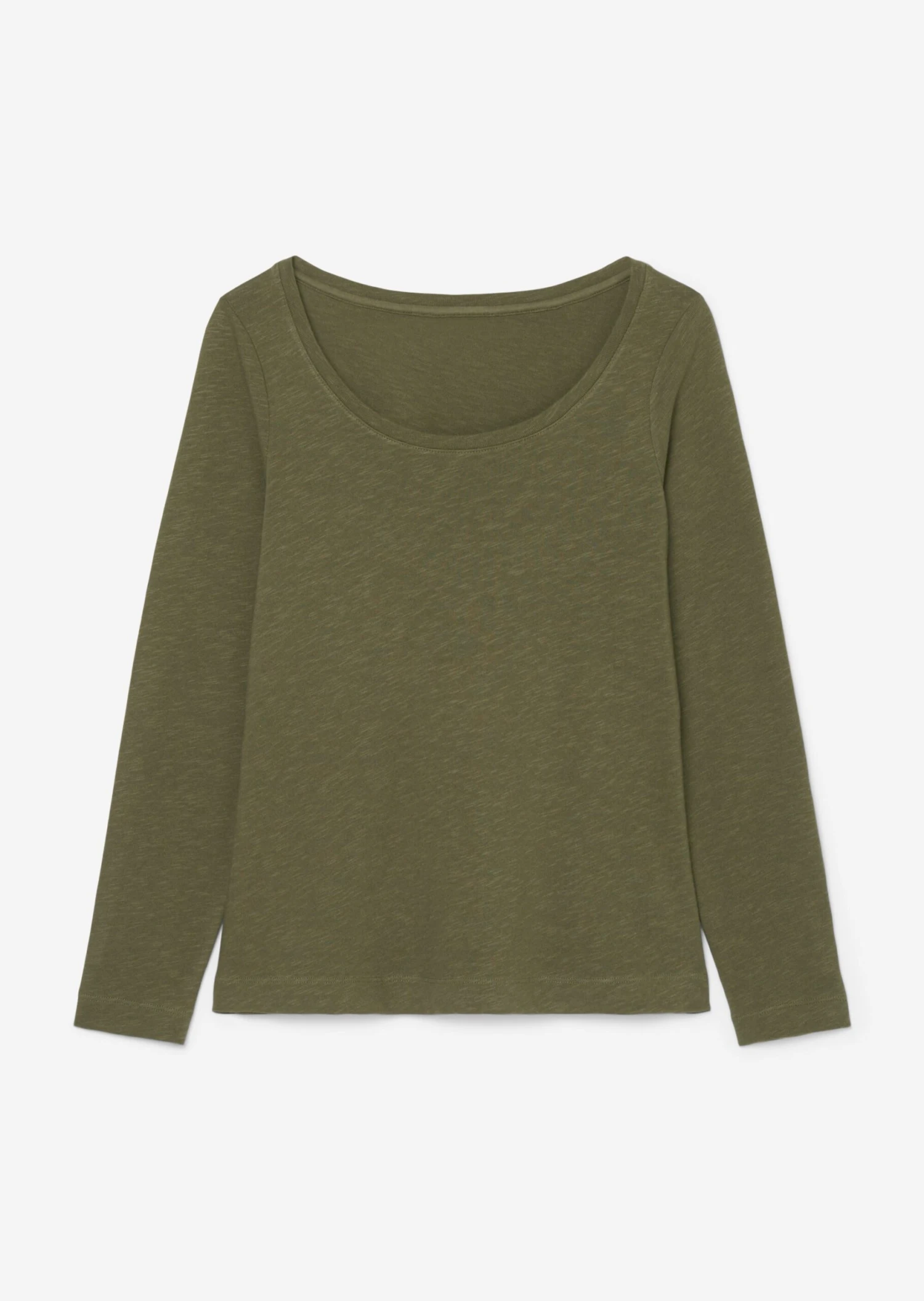 Marc O'Polo Heavy Slub Jersey Long Sleeve Top In A Loose Fit Made Of Organic Cotton 7 Marc O'Polo Heavy Slub Jersey Long Sleeve Top In A Loose Fit Made Of Organic Cotton – Bild 7