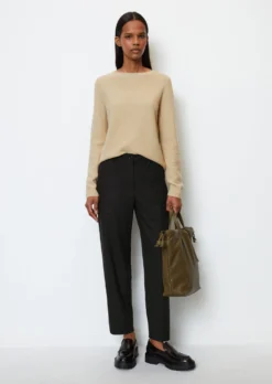 Marc O'Polo Elegant Cargo Joggpants Made From Viscose Wool Mix