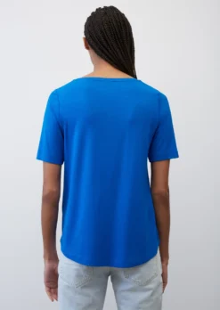 Marc O'Polo Round Neck T-shirt, Regular Fit From LENZING™ ECOVERO™ -Schlichte Eleganz 9ffa13e2f22973e020eb79907dea68a1 scaled