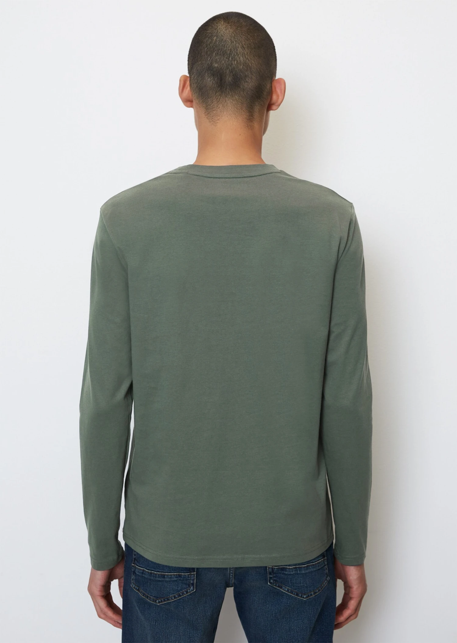 Marc O'Polo Basic Longsleeve Shaped Made From Pure Organic Cotton 3 Marc O'Polo Basic Longsleeve Shaped Made From Pure Organic Cotton – Bild 3