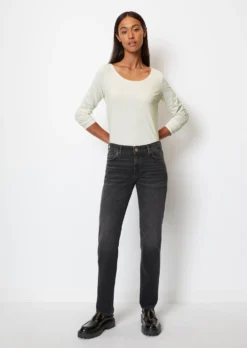 Marc O'Polo ALBY Straight Jeans Made From Organic Cotton-Loycell Stretch