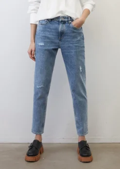 Marc O'Polo MALA Slim Cropped Jeans Made From Organic Cotton Mix -Schlichte Eleganz a634c08f940740e0188b739fd88c0de8 scaled