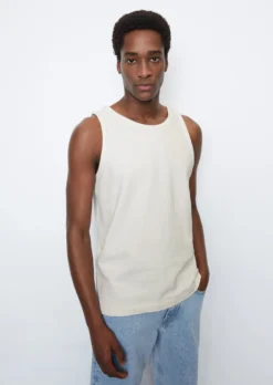 Marc O'Polo Tank Top In A Shaped Fit Made Of Pure Organic Cotton
