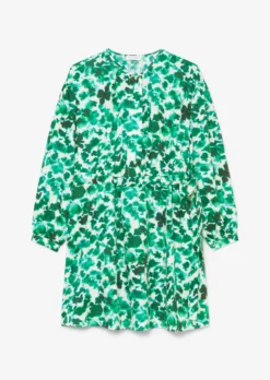 Marc O'Polo Short Voluminous Dress With Gathering Made Of An Organic Cotton/lyocell Blend -Schlichte Eleganz a6c4a8c0839ec63d883c0b17c9908d9e scaled