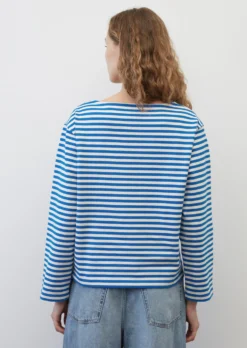 Marc O'Polo Striped Heavy Jersey T-Shirt In A Loose Fit Made Of Organic Cotton -Schlichte Eleganz a894cbf723f01a0972a95cfa356c3508 scaled