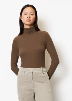 Marc O'Polo Turtleneck Longsleeve From Soft Ribbed Jersey -Schlichte Eleganz a8f3549af2a441204518a21234189d72 scaled
