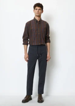 Marc O'Polo Sweatpants Regular With Pleat Seam Made Of Organic Cotton