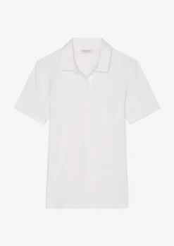 Marc O'Polo Short-sleeved Polo Shirt Made Of Organic Cotton -Schlichte Eleganz aad3ec162786e970c5ed62276a7f3627 scaled