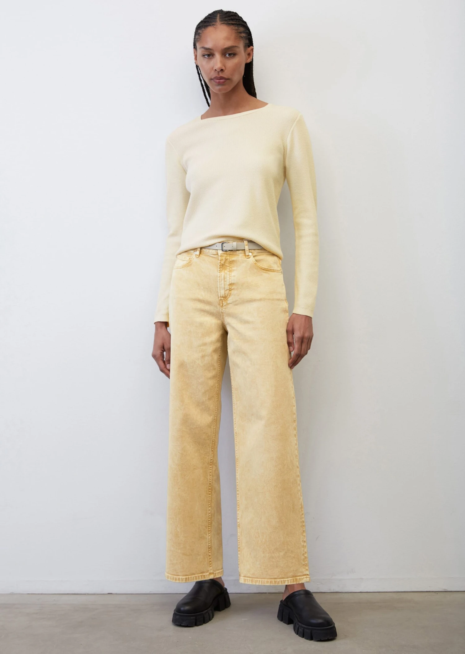 Marc O'Polo NELIS Cropped Jeans Made Of A Stretchy Organic Cotton Blend 2 Marc O'Polo NELIS Cropped Jeans Made Of A Stretchy Organic Cotton Blend – Bild 2