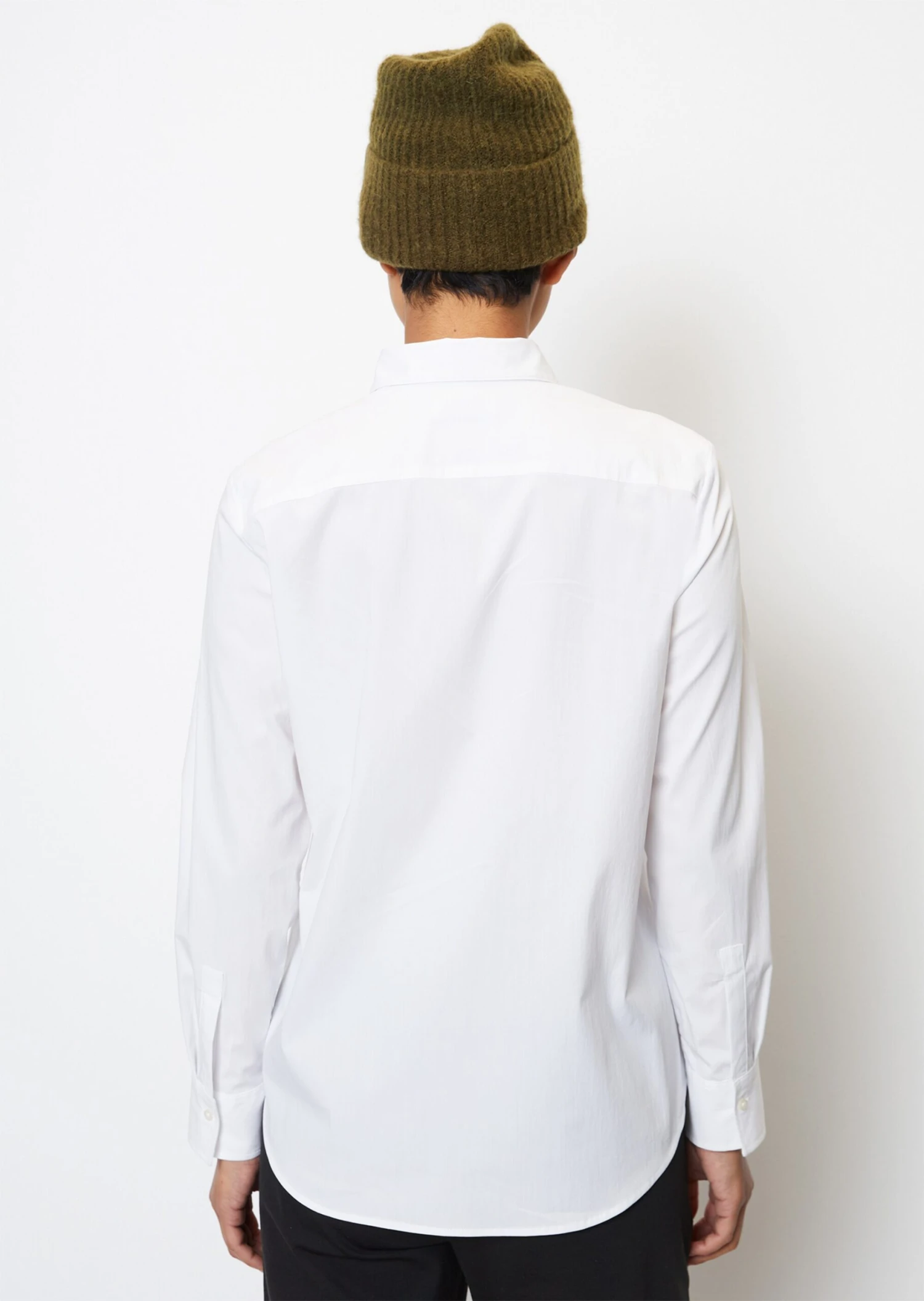 Marc O'Polo Blouse Shaped In Stretch Poplin 3 Marc O'Polo Blouse Shaped In Stretch Poplin – Bild 3