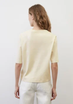 Marc O'Polo Crewneck T-shirt With 3/4-length Sleeves In Soft Organic Cotton Jersey -Schlichte Eleganz acb60ad4a37acf152facdc1c12df3305 scaled