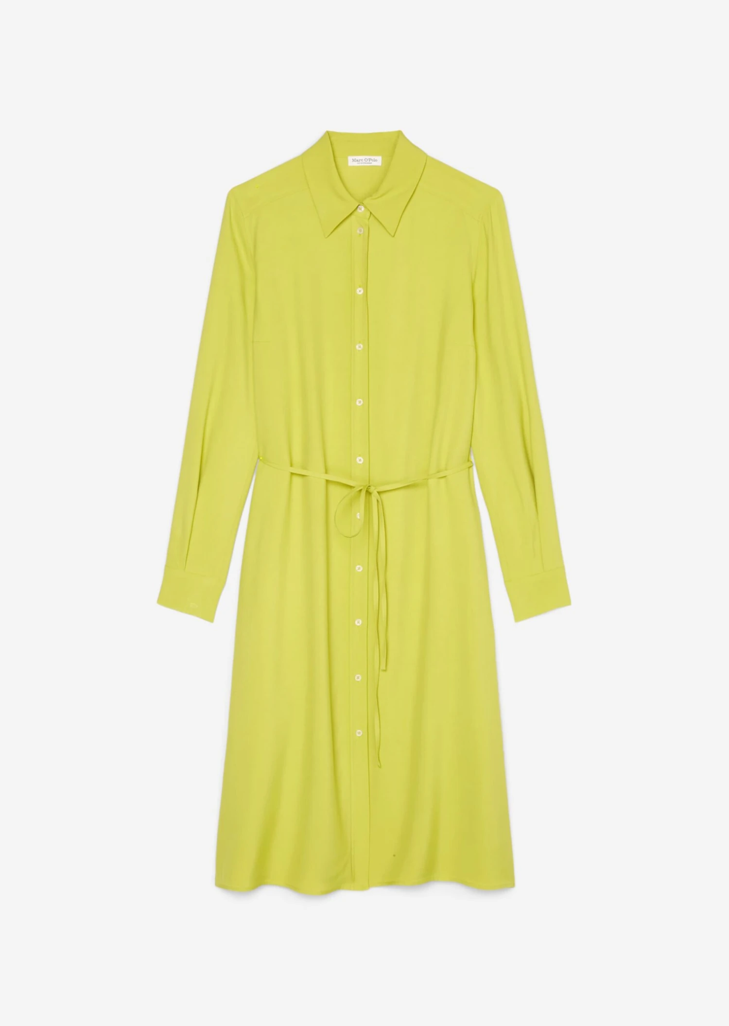 Marc O'Polo Shirt Dress In A Midi Length Made Of Flowing Viscose 7 Marc O'Polo Shirt Dress In A Midi Length Made Of Flowing Viscose – Bild 7
