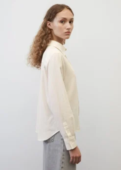 Marc O'Polo Slim Fit Blouse Made Of A Soft Organic Cotton Twill -Schlichte Eleganz afeac30390ad77c453e78af8fe407baa scaled