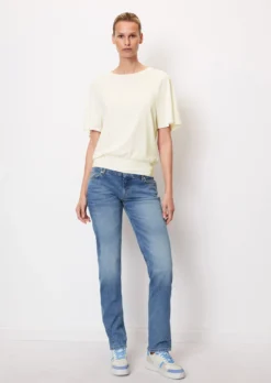 Marc O'Polo T-shirt With A Trimmed Hem With TENCEL™ Modal -Schlichte Eleganz b01d2e2e304a2a5e784ee01288d3dcd8 scaled