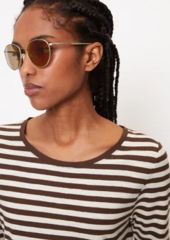 Marc O'Polo Striped T-shirt Regular Made Of Organic Cotton Jersey 13 Marc O'Polo Striped T-shirt Regular Made Of Organic Cotton Jersey -Schlichte Eleganz b069a642c90af581a044b1ac9f75171a scaled