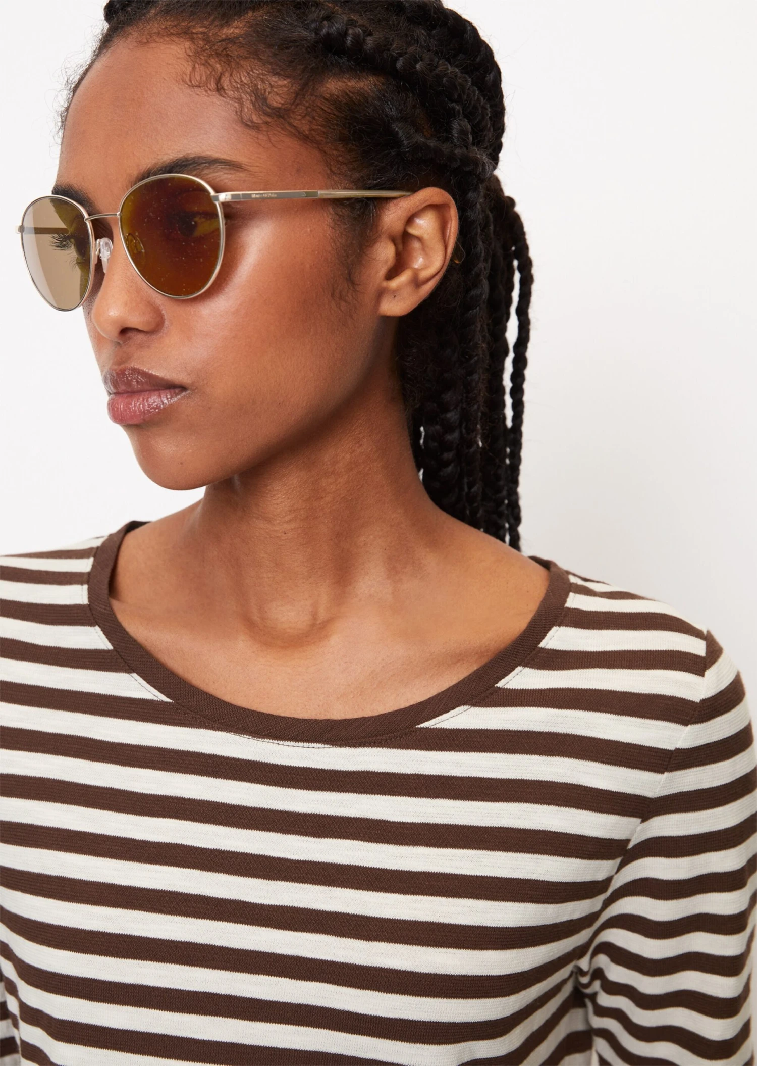 Marc O'Polo Striped T-shirt Regular Made Of Organic Cotton Jersey 5 Marc O'Polo Striped T-shirt Regular Made Of Organic Cotton Jersey – Bild 5