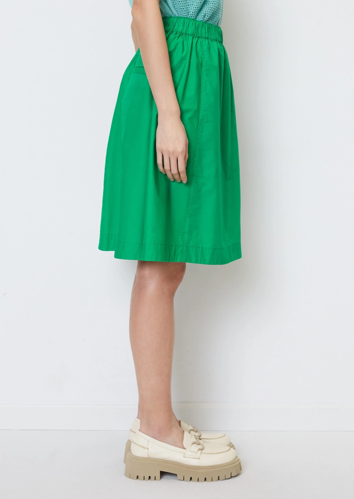 Marc O'Polo A-line Skirt With An Elasticated Waist In An Organic Cotton/lyocell Blend 6 Marc O'Polo A-line Skirt With An Elasticated Waist In An Organic Cotton/lyocell Blend – Bild 6