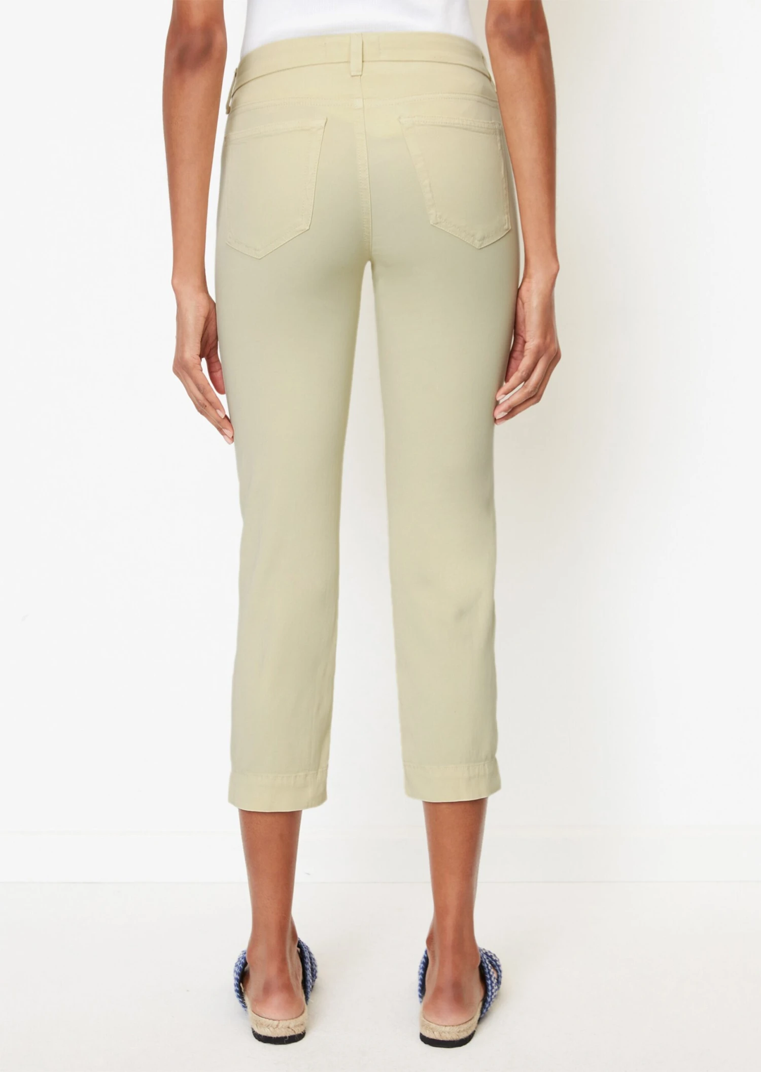 Marc O'Polo LULEA Trousers Slim 7/8 Made Of A Stretchy Lyocell And Organic Cotton Blend 3 Marc O'Polo LULEA Trousers Slim 7/8 Made Of A Stretchy Lyocell And Organic Cotton Blend – Bild 3