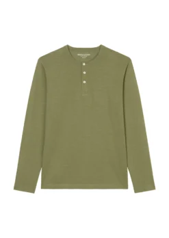 Marc O'Polo Slub Jersey Serafino, Shaped Fit Made From Pure Organic Cotton -Schlichte Eleganz b347812096619fc41eb259362434eb41 scaled