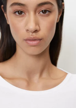 Marc O'Polo Long-sleeve Top In Organic Cotton Fabric -Schlichte Eleganz b4016ae2cfc20c2cd283da079c74a311 scaled