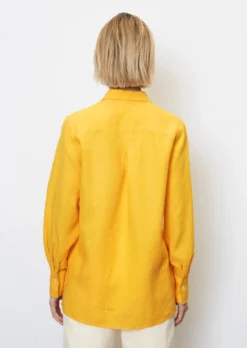 Marc O'Polo Linen Blouse In A Regular Fit Made Of Lightweight Fabric -Schlichte Eleganz b4caea987609fb4aa9dc562947806e8d scaled