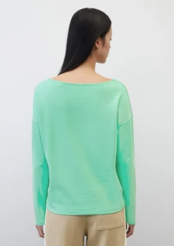 Marc O'Polo Interlock Jersey Long Sleeve Top Made Of Blended Organic Stretch Cotton 11 Marc O'Polo Interlock Jersey Long Sleeve Top Made Of Blended Organic Stretch Cotton -Schlichte Eleganz b5717697b2536a1ee76c529a1f37272a scaled