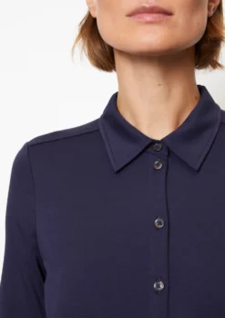 Marc O'Polo Jersey Blouse In A Regular Fit From LENZING™ ECOVERO™ -Schlichte Eleganz b58cfa3db60a23e02bda99761102c334 scaled