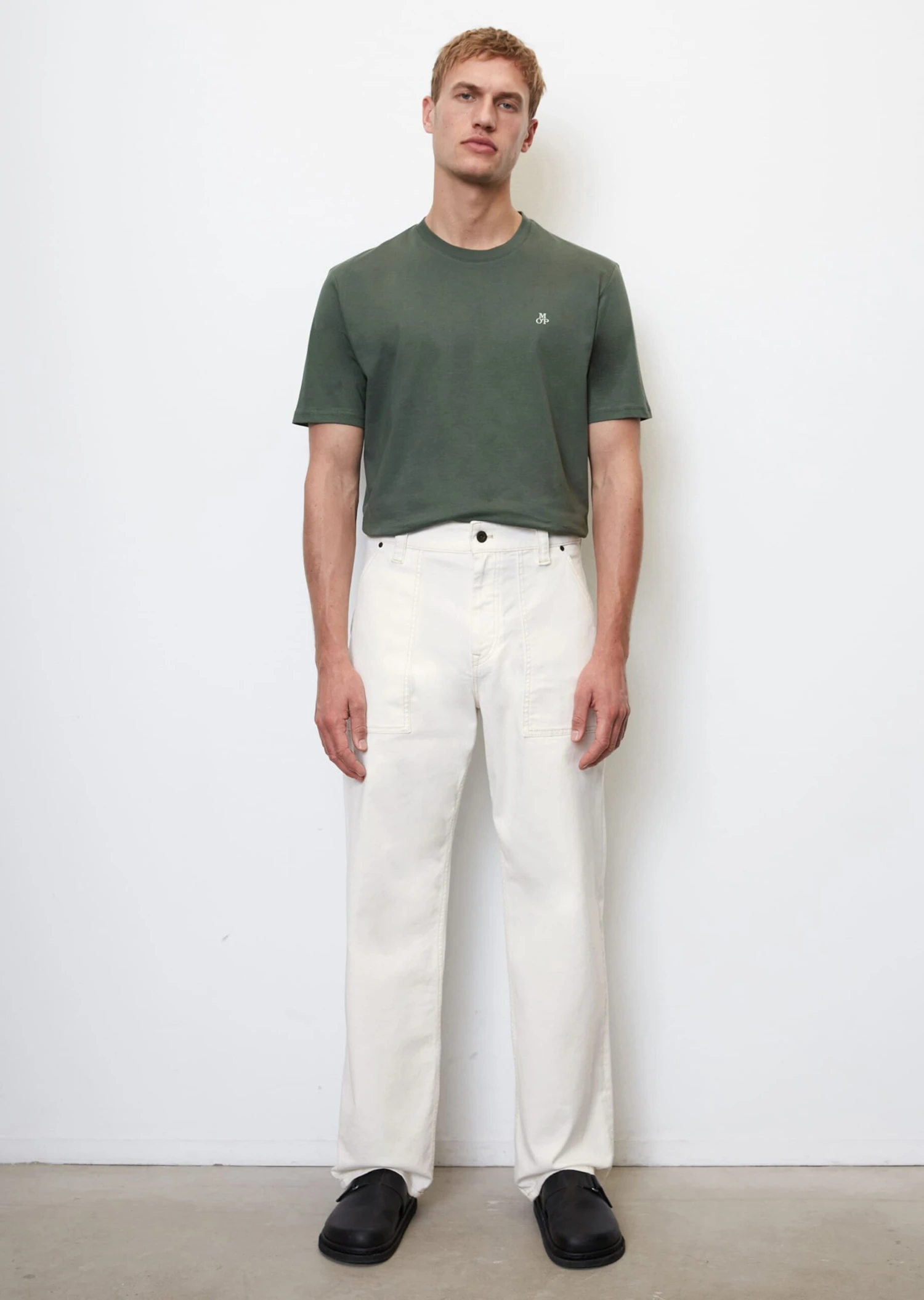 Marc O'Polo IDRE Fatigue Wide Jeans In Soft Left-hand Denim Fabric 1 Marc O'Polo IDRE Fatigue Wide Jeans In Soft Left-hand Denim Fabric