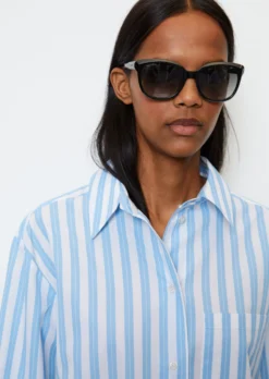 Marc O'Polo Striped Boyfriend Blouse Made Of Pure Organic Cotton -Schlichte Eleganz b6225e6cb9b89db115c8932d8b763a32 scaled