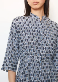 Marc O'Polo Short Blouse Dress With A Silky Texture Made From A Soft Organic Cotton/viscose Blend 13 Marc O'Polo Short Blouse Dress With A Silky Texture Made From A Soft Organic Cotton/viscose Blend -Schlichte Eleganz b67088dfdb7a6841685b0ab96ba68b50 scaled