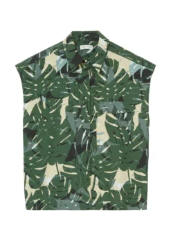 Marc O'Polo Sleeveless Printed Blouse Made Of Cotton Poplin -Schlichte Eleganz b6face94ef63f98c4fbe670ffc24d016 scaled