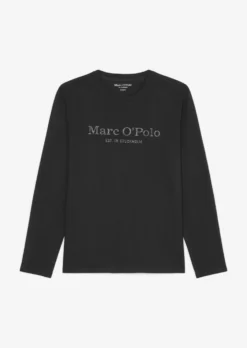 Marc O'Polo Logo Longsleeve Regular Made Of High-quality Organic Cotton -Schlichte Eleganz b836ab18978cb9bea22a14965de6c2b0 scaled