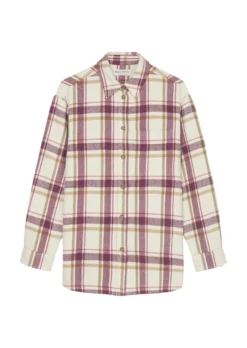 Marc O'Polo Flannel Blouse Relaxed With Soft Roughened Surface -Schlichte Eleganz b8b121b4078d52c6505d59a6bf9c4e7a scaled