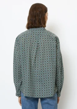 Marc O'Polo Long Sleeve Blouse With An All-over Print, Regular Fit In Voile Fabric With A Silky Touch -Schlichte Eleganz b97cb2b1075237d803b7cd7ac51bbce2 scaled