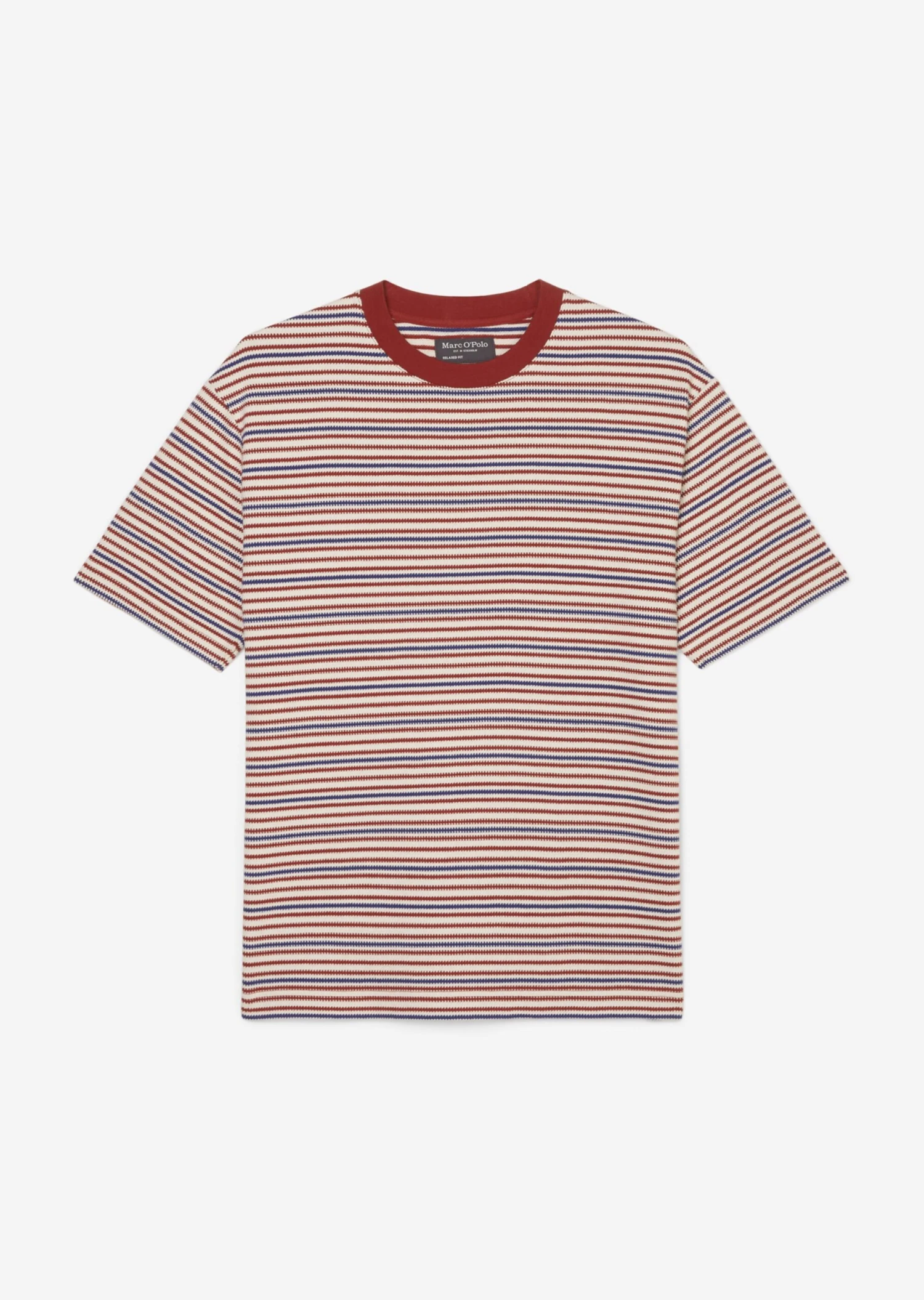 Marc O'Polo Striped T-shirt Relaxed In Soft Organic Cotton 7 Marc O'Polo Striped T-shirt Relaxed In Soft Organic Cotton – Bild 7