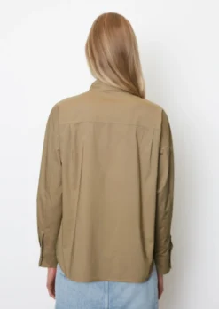 Marc O'Polo Long Sleeve Blouse In A Relaxed Fit Made Of Paper Touch Poplin -Schlichte Eleganz b9df81f147865b292e14a82cb4ce1780 scaled