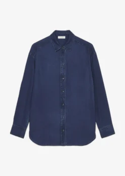 Marc O'Polo Denim Shirt Relaxed Made From TENCEL™ Lyocell -Schlichte Eleganz ba601485b0fc6d9a3349fea201343d3a scaled