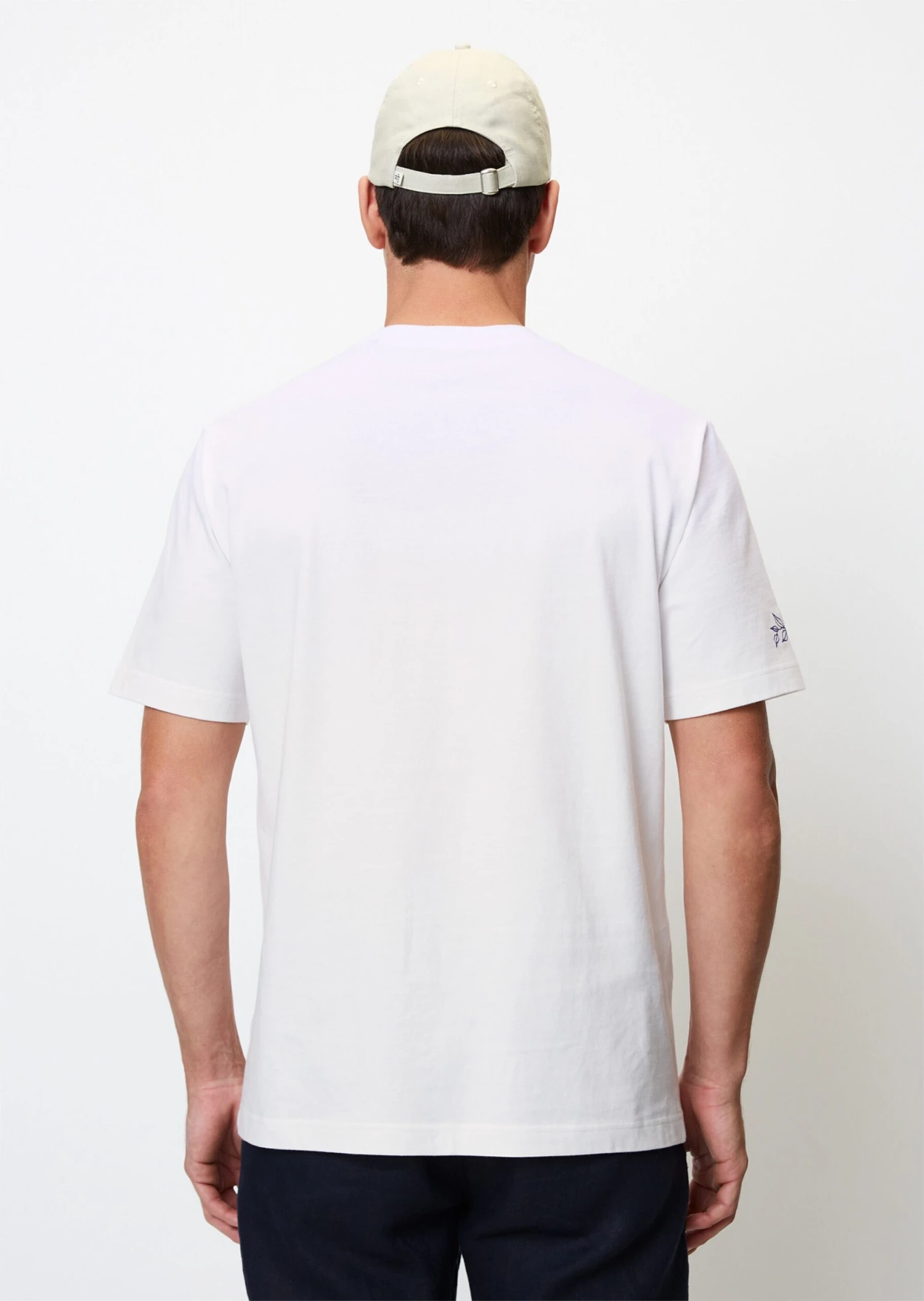 Marc O'Polo T-shirt Regular With Floral Embroidery 3 Marc O'Polo T-shirt Regular With Floral Embroidery – Bild 3