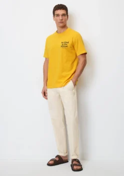 Marc O'Polo T-shirt, Shaped Fit Made Of Organic Single Jersey Fabric -Schlichte Eleganz bce9cf2a87a7f42aa24decf48574029b scaled