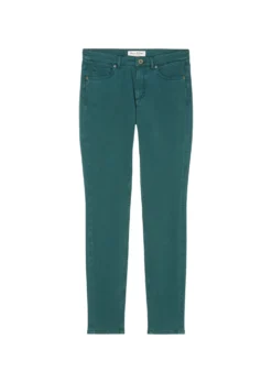 Marc O'Polo LULEA Slim Mid Waist Trousers With Tencel™ Lyocell -Schlichte Eleganz be458c9afbf5981b3716691b3e14b56b scaled