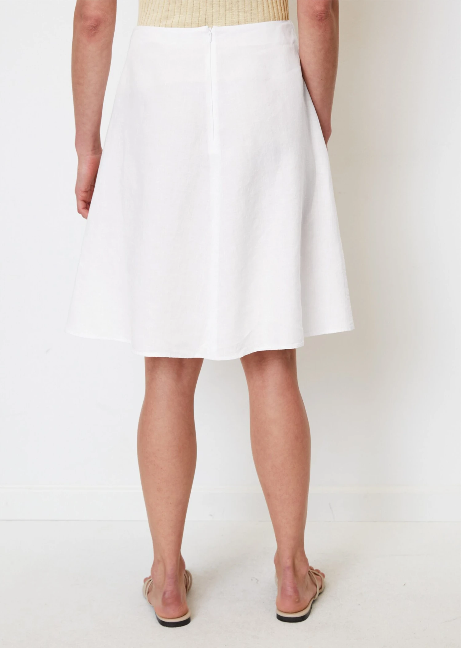 Marc O'Polo Flared Linen Skirt In A Casual A-line Design 3 Marc O'Polo Flared Linen Skirt In A Casual A-line Design – Bild 3