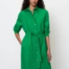 Marc O'Polo Poplin Shirt Dress Made Of Organic Cotton