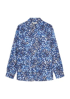 Marc O'Polo Long Sleeve Blouse In A Relaxed Fit Made Of Lightweight Voile Fabric -Schlichte Eleganz c20275a35af02ae299f502b672f9589e scaled