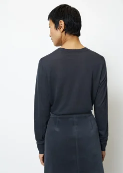 Marc O'Polo Luxury Longsleeve Regular Made From Tencel™ Lyocell Cotton Mix -Schlichte Eleganz c2b39ec513e36fc10378c0ed196470b6 scaled