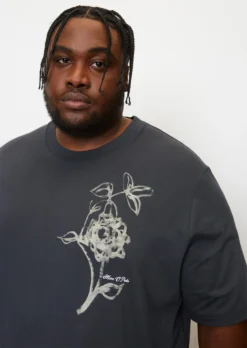 Marc O'Polo T-shirt Regular With Floral Chest Print